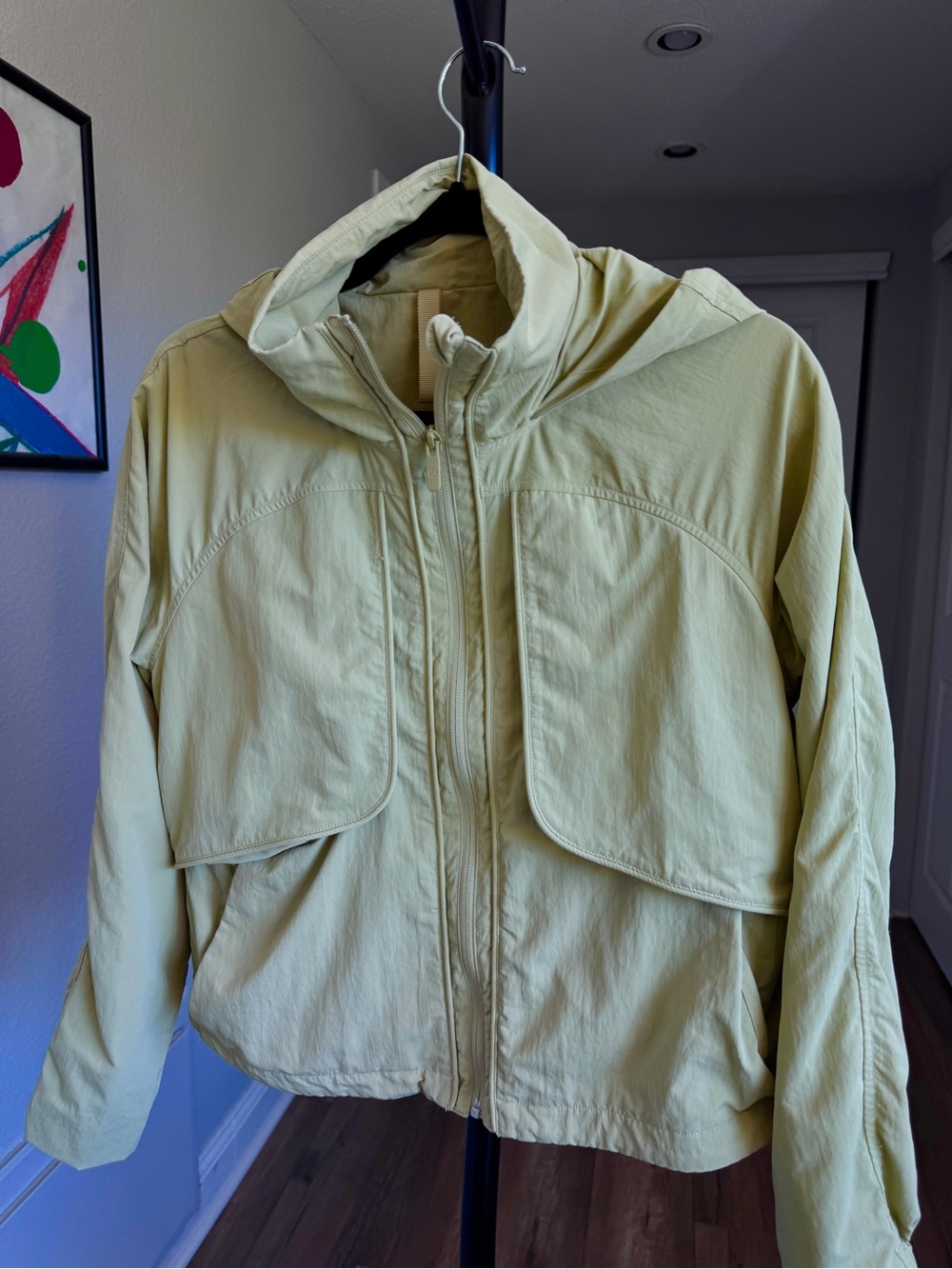 lululemon athletica avocado green Hooded Utility Jacket